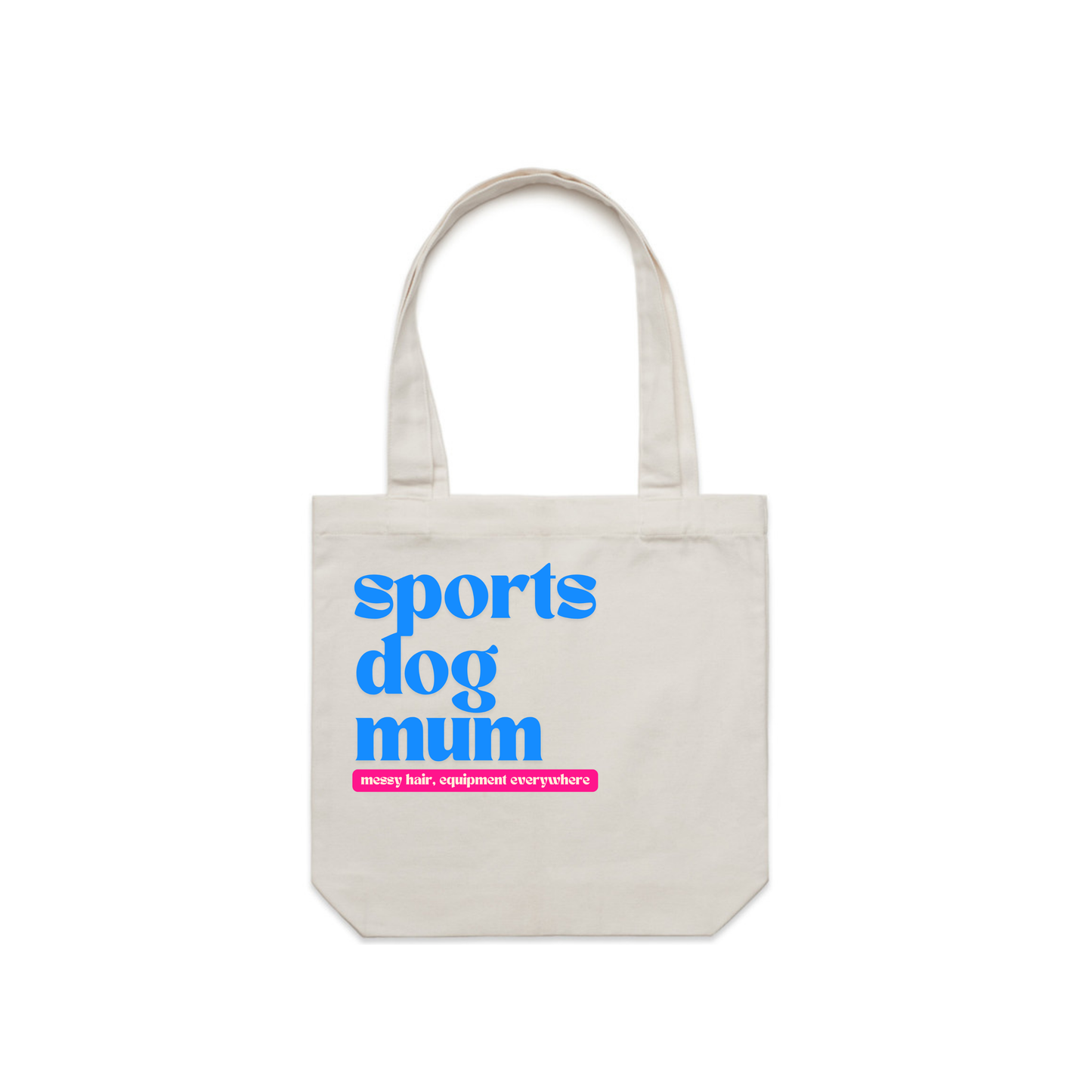 Tote Bags- Sports Dog Mum