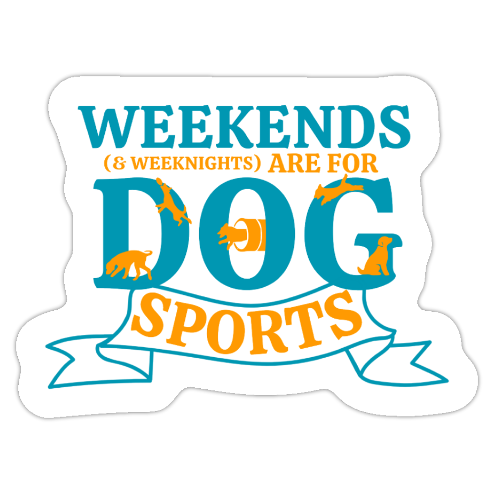 Dog Sports Themed Stickers